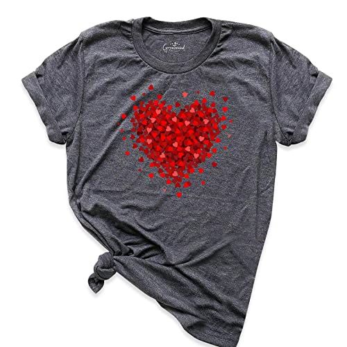 Valentines Day Double Heart Shirt, Valentines Gift Shirt, Love Shirt, Valentines Day Heart Tee, T... | Amazon (US)