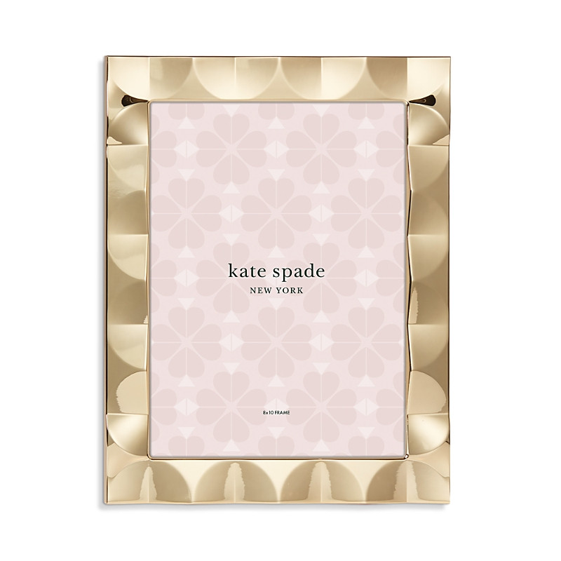 kate spade new york South Street Gold Scallop Frame, 8 x 10 | Bloomingdale's (US)