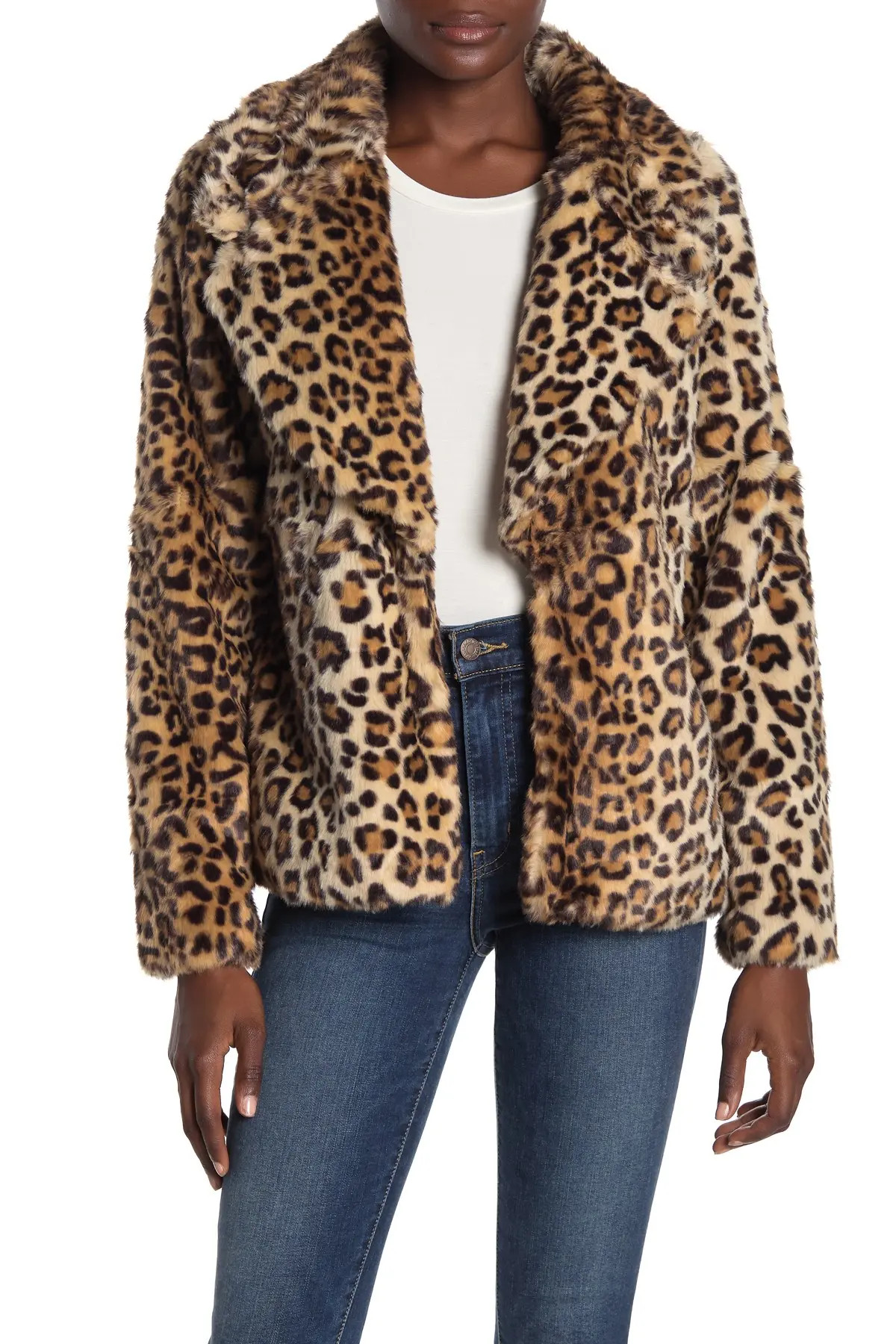 Love Token | Leopard Print Faux Fur Jacket | Nordstrom Rack | Nordstrom Rack