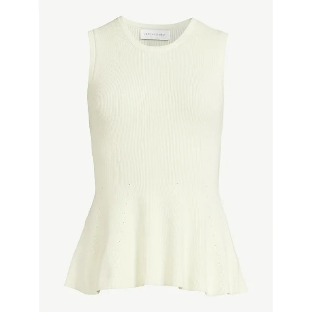 Free Assembly Women’s Sleeveless Sweater Shell - Walmart.com | Walmart (US)