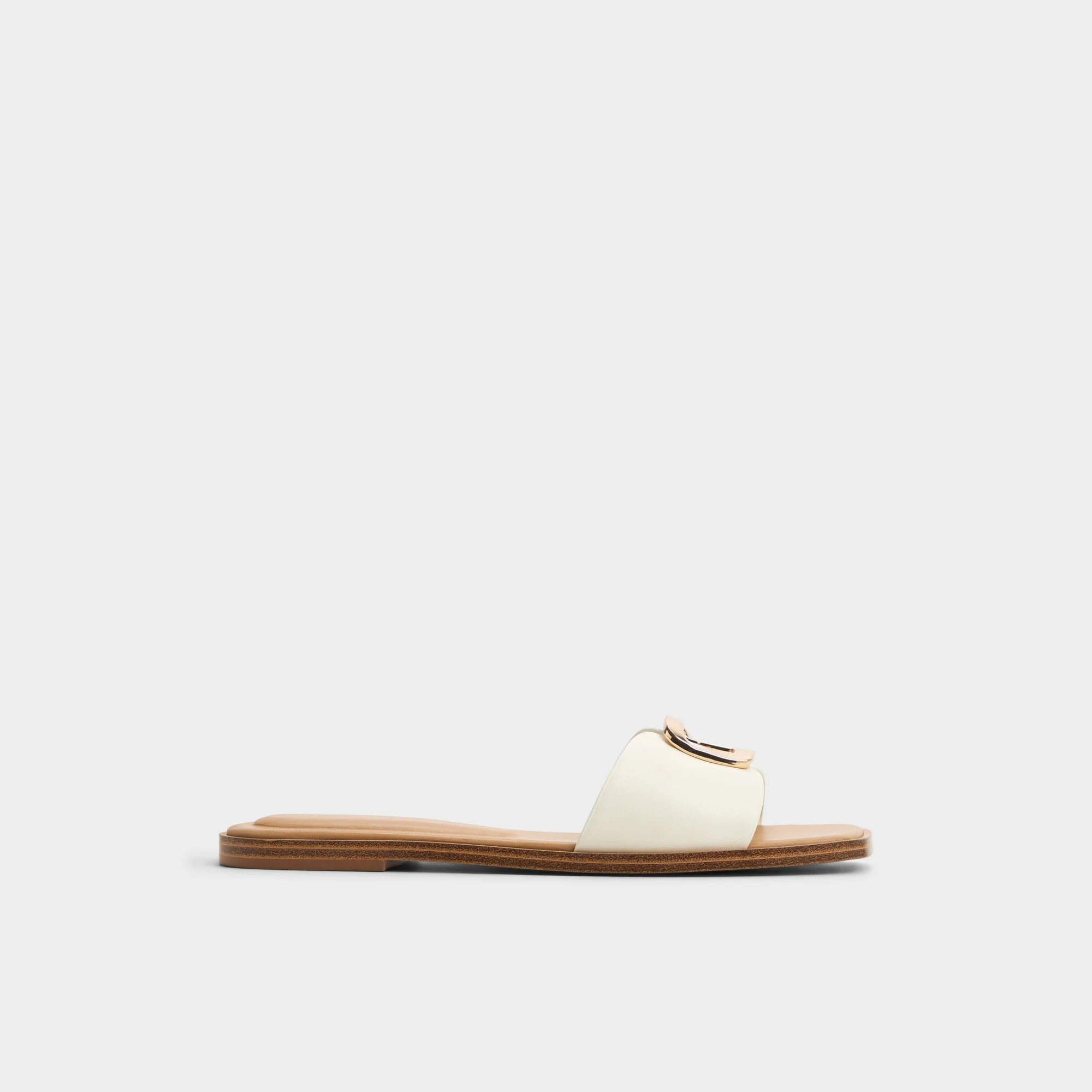 Tidella White Women's Flats | Aldo Shoes (US)