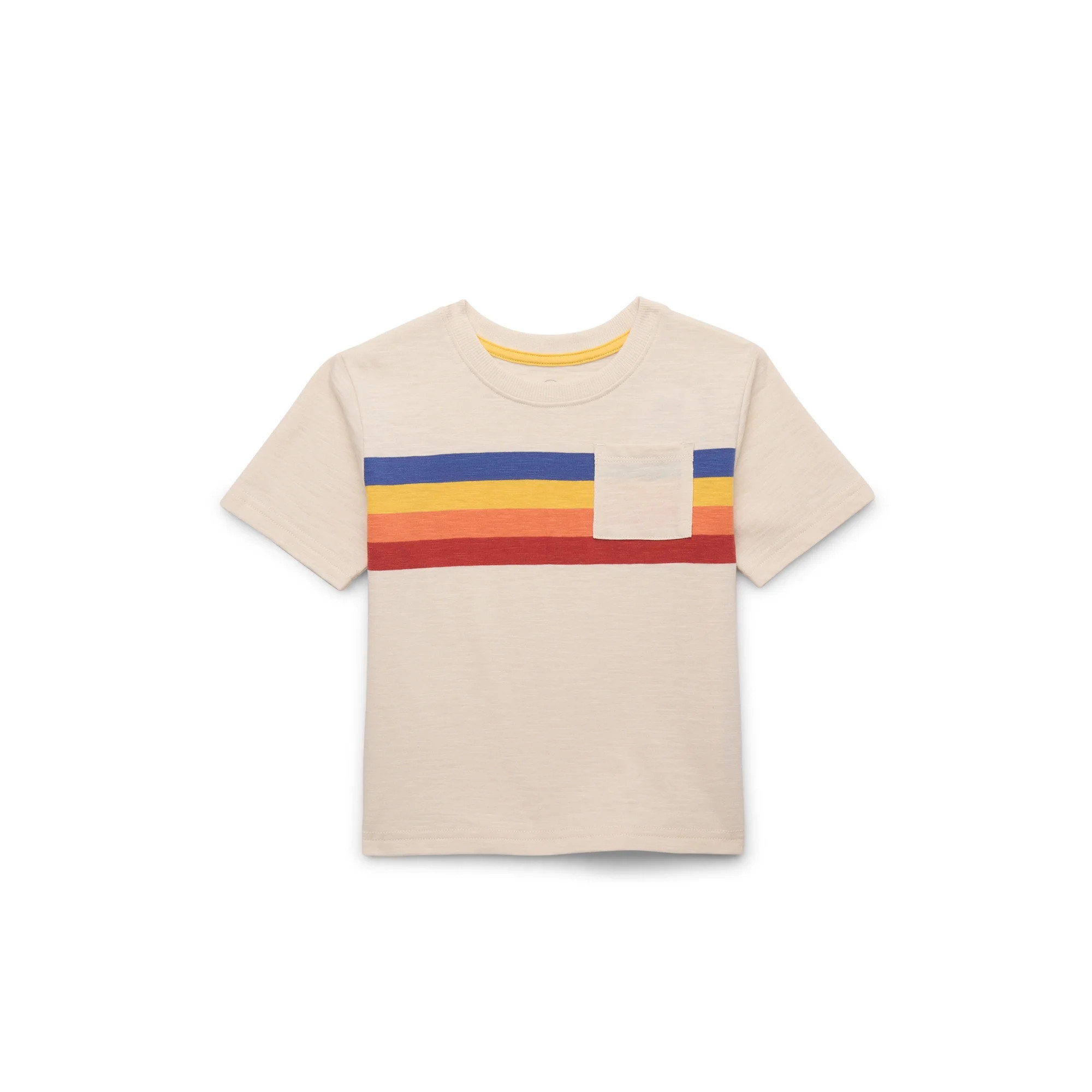Wonder Nation Toddler Boys Graphic Striped Pocket Tee with Short Sleeves, Sizes 12M-5T | Walmart (US)