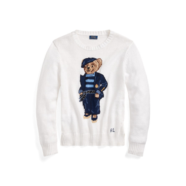 Polo Bear Cotton-Linen Jumper | Ralph Lauren (UK)