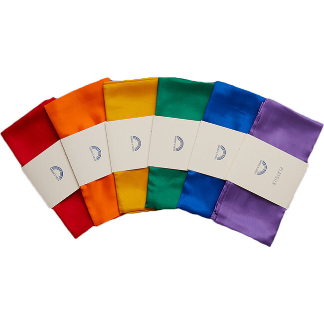 Primary Playsilks, Set of 6 - Kids Toys | Sarah's Silks from Maisonette | Maisonette