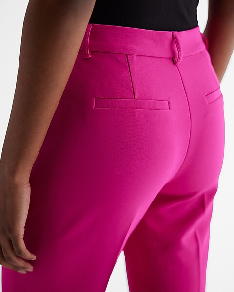 Editor Mid Rise Straight Ankle Pant | Express