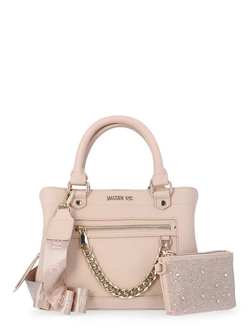 Madden NYC Women's Core Tote, Khaki | Walmart (US)