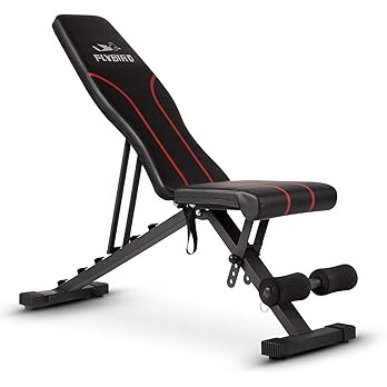 FLYBIRD Adjustable Bench,Utility Weight Bench for Full Body Workout- Multi-Purpose Foldable Incli... | Amazon (US)