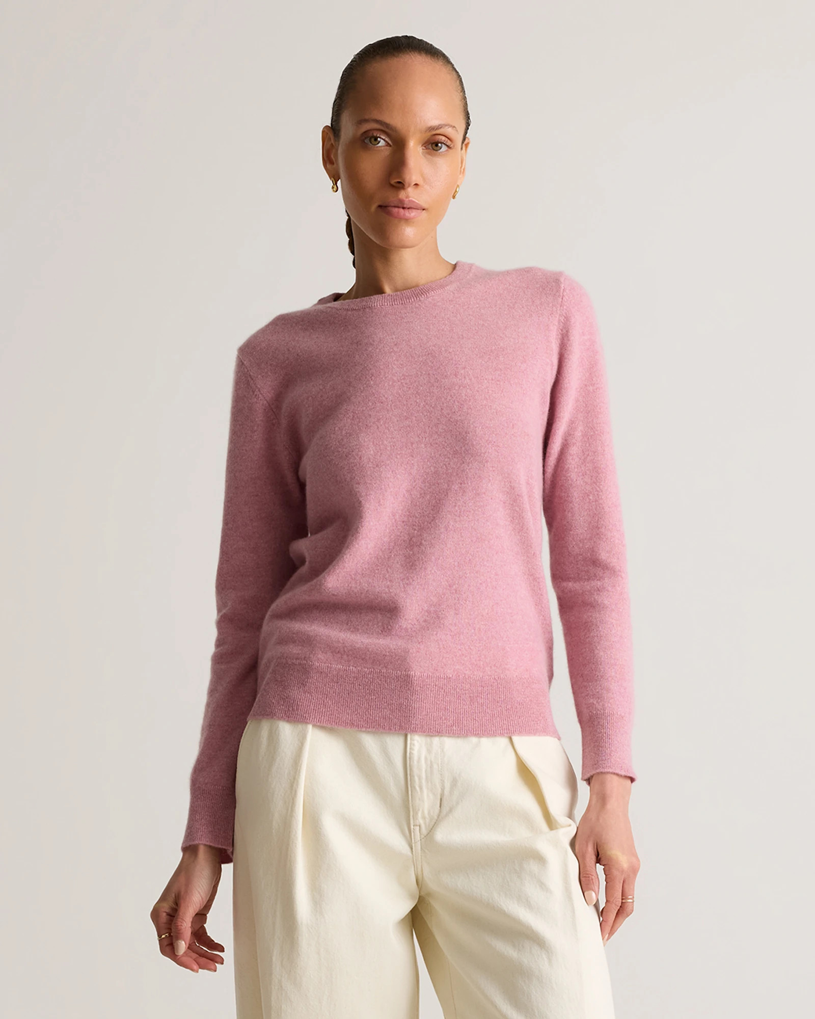 Mongolian Cashmere Crewneck Sweater | Quince