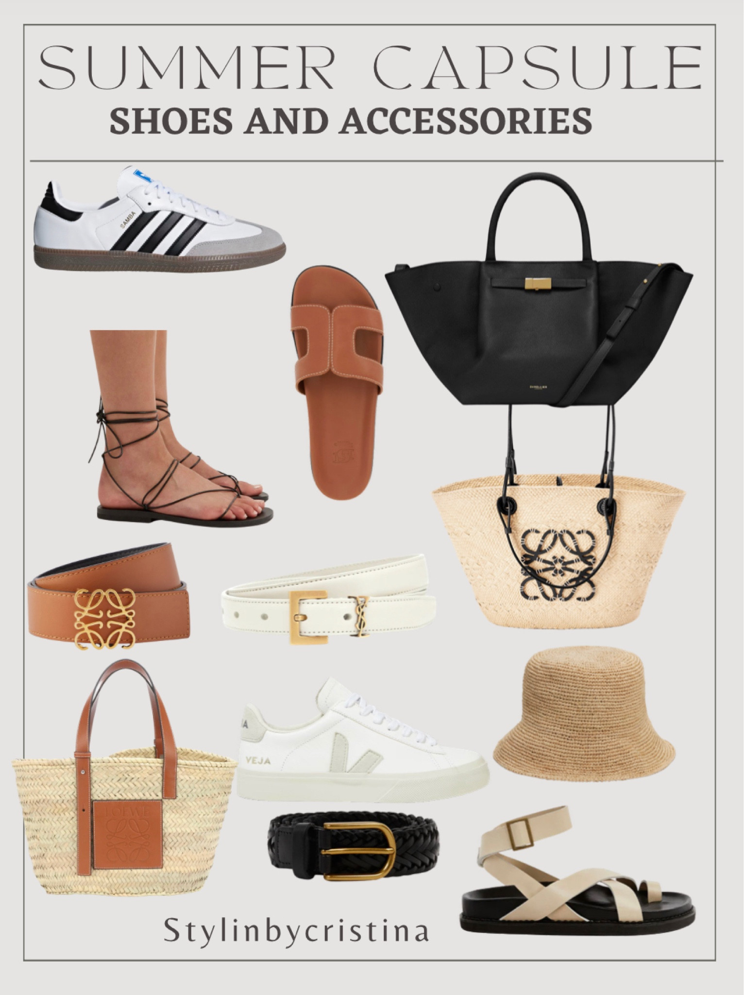 Summer capsule / Shoes and accessories 

#LTKitbag #LTKshoecrush #LTKSeasonal