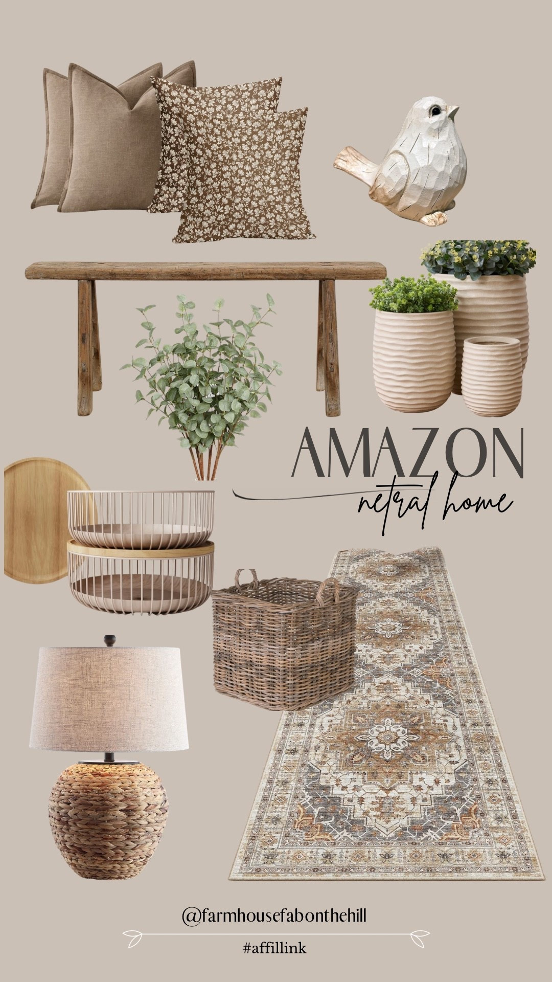 Amazon neutral home finds for spring and everyday

#LTKSaleAlert #LTKHome #LTKSeasonal