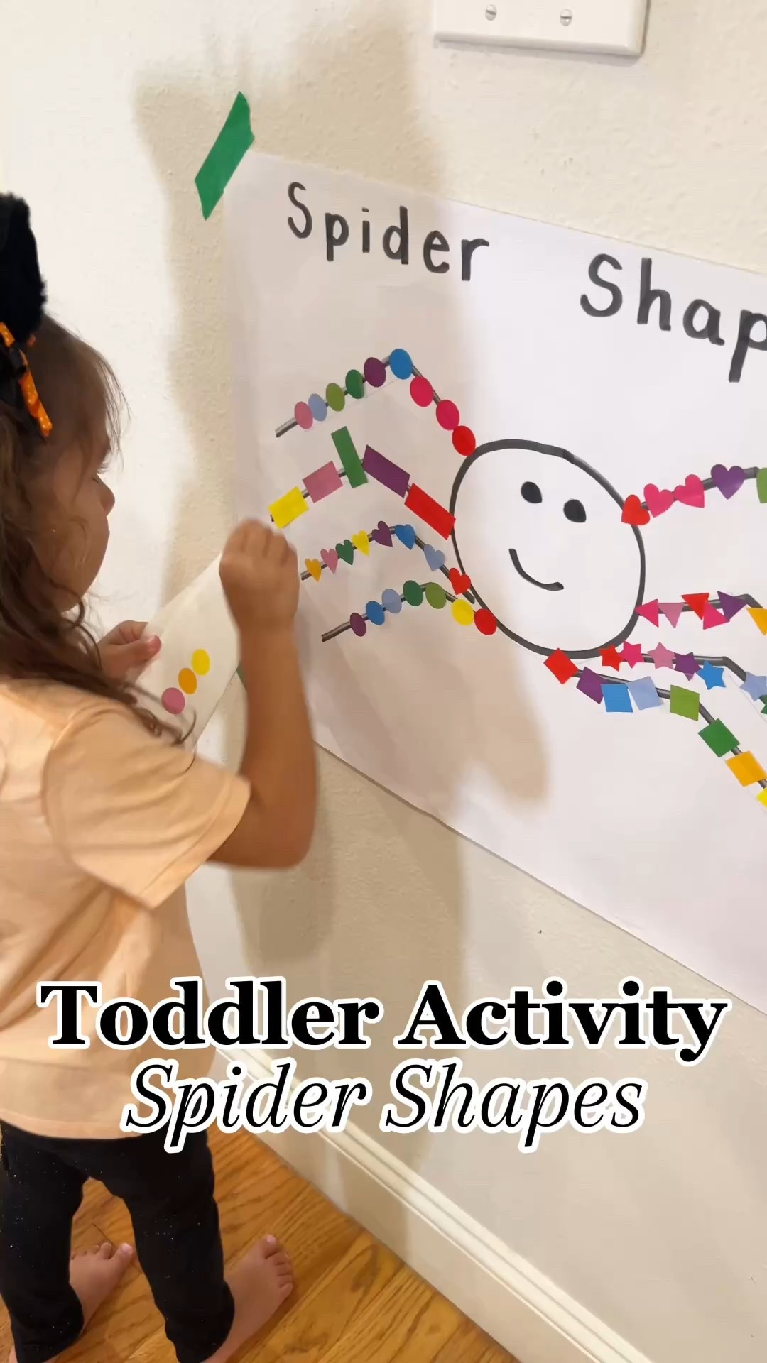 Shape Sorting Fun

Comment SHAPE for a link to everything I used! 🕷️✨

⭐️ Benefits of this activity:
🎨 Builds shape recognition and visual discrimination skills
🧩 Strengthens fine motor development and hand-eye coordination
💭 Encourages focus, concentration, and problem-solving
💕 Makes learning playful and engaging for toddlers

Perfect for a toddler learning activity, preschool shape lesson, or a fun hands-on spider craft this fall! 🍂

#LTKKids #LTKHalloween #LTKFamily