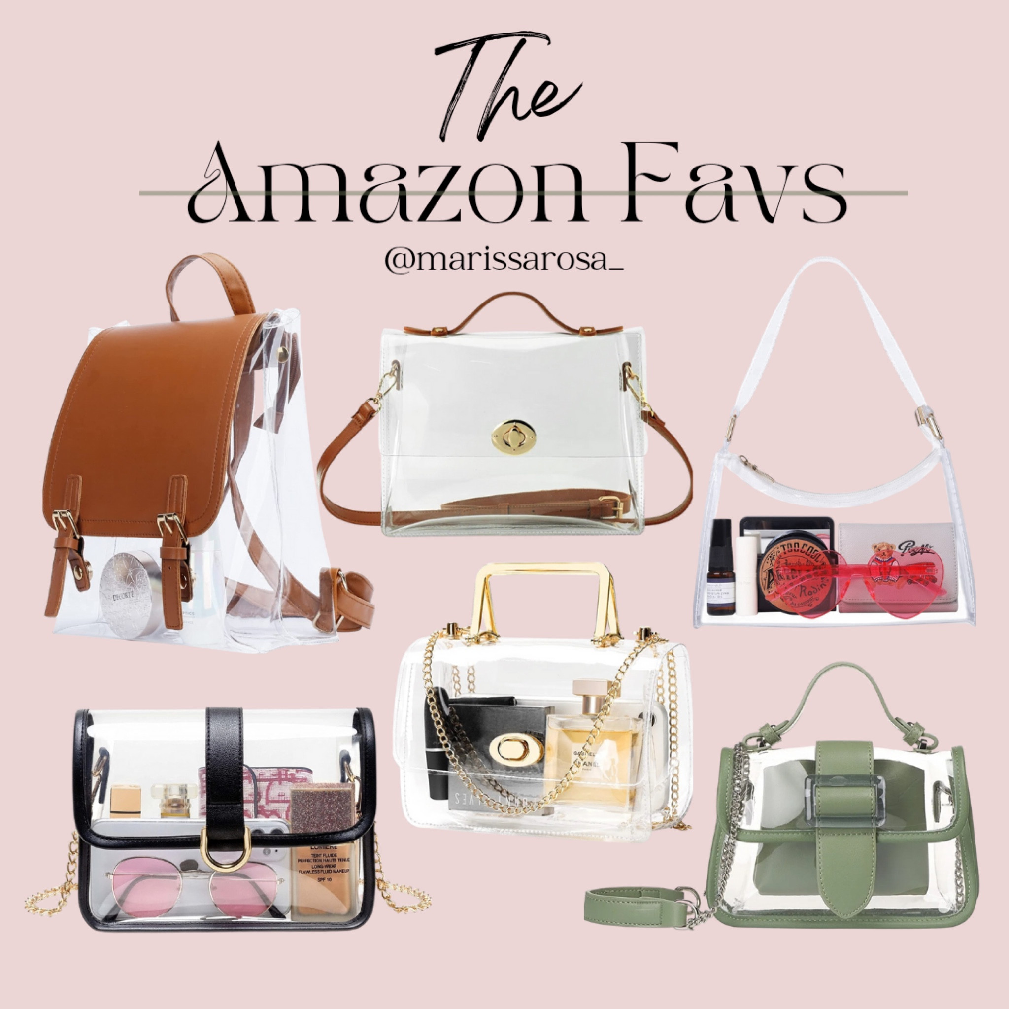 How cute are these STADIUM APPROVED BAGS!? Shop My Amazon Favs! 💕

#LTKGiftGuide #LTKitbag #LTKU