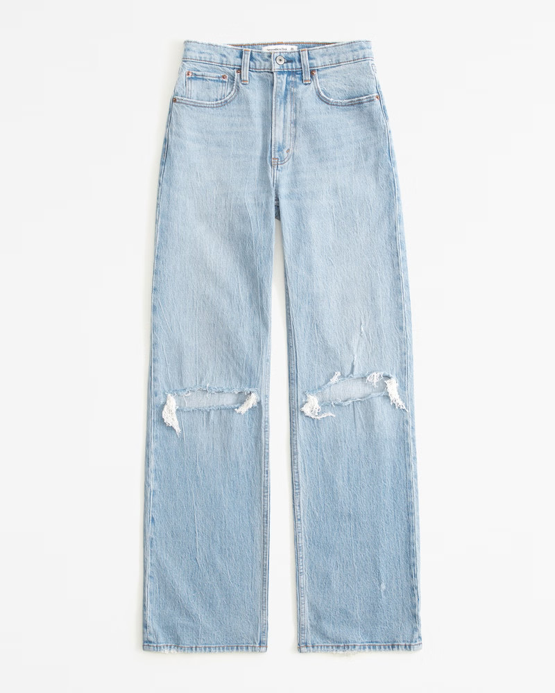 High Rise 90s Relaxed Jean | Abercrombie & Fitch (US)