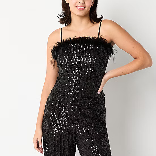 by&by Womens Juniors Sleeveless Tank Top | JCPenney