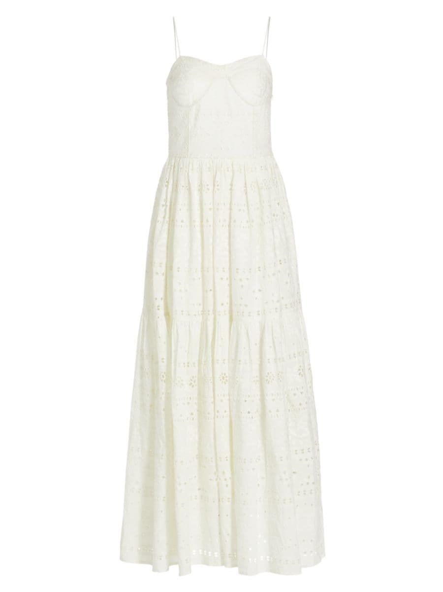 Lola Cotton Eyelet Maxi Dress | Saks Fifth Avenue (UK)