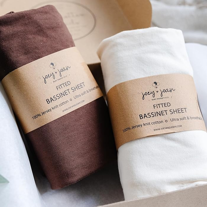 Bassinet Fitted Sheets for Halo Bassinest Swivel Sleeper Mattress – Snuggly Soft 100% Jersey Co... | Amazon (US)