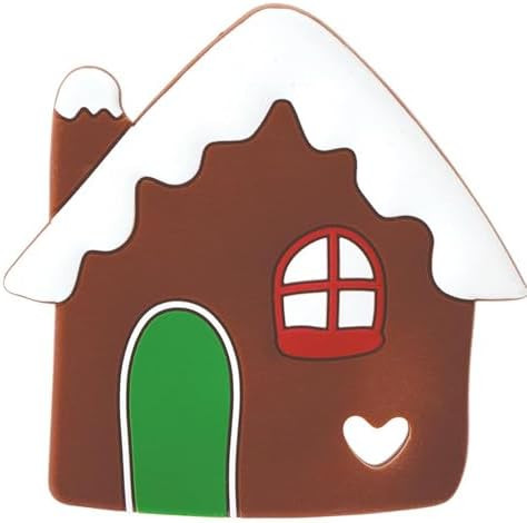 Stephan Baby Holiday Teething Toy - First Christmas Silicone Infant Baby Teether Soother, 3" x 4"... | Amazon (US)