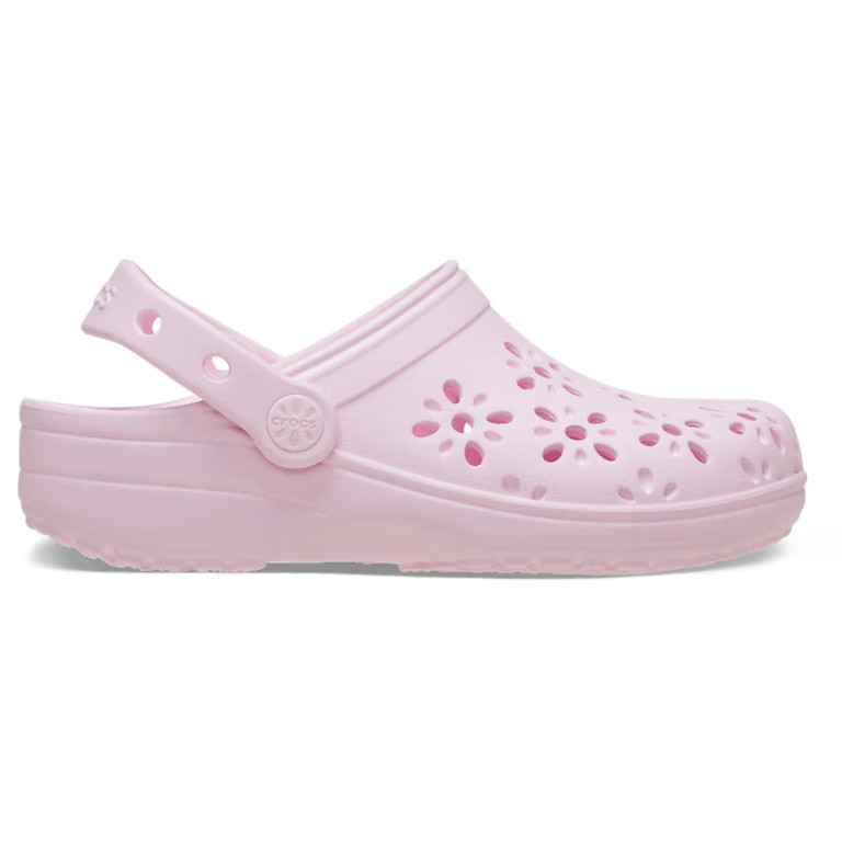 Kids' Classic Floral Cut-Out Clog | Crocs (US)