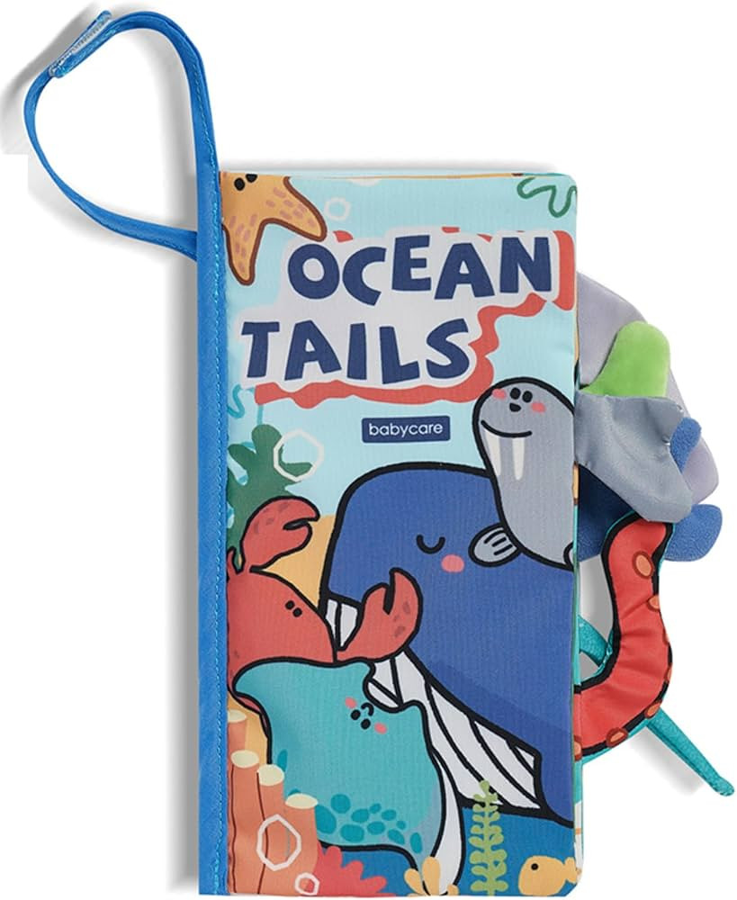 bc babycare Baby Books 0-6 Months, Touch Feel Crinkle Soft Cloth Book for Newborn Baby Boy Girl, ... | Amazon (US)