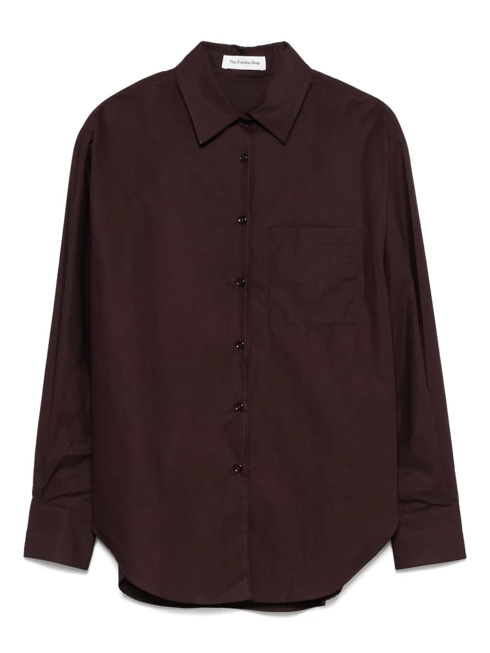 The Frankie Shop Lui Shirt | Purple | FARFETCH | Farfetch Global