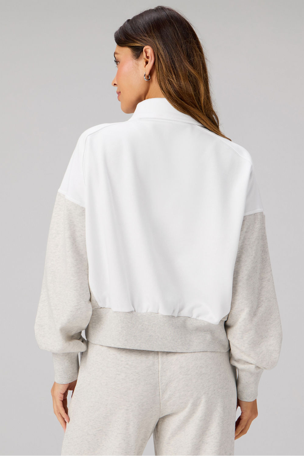 Year Round Terry Snap Front Sweatshirt | Fabletics
