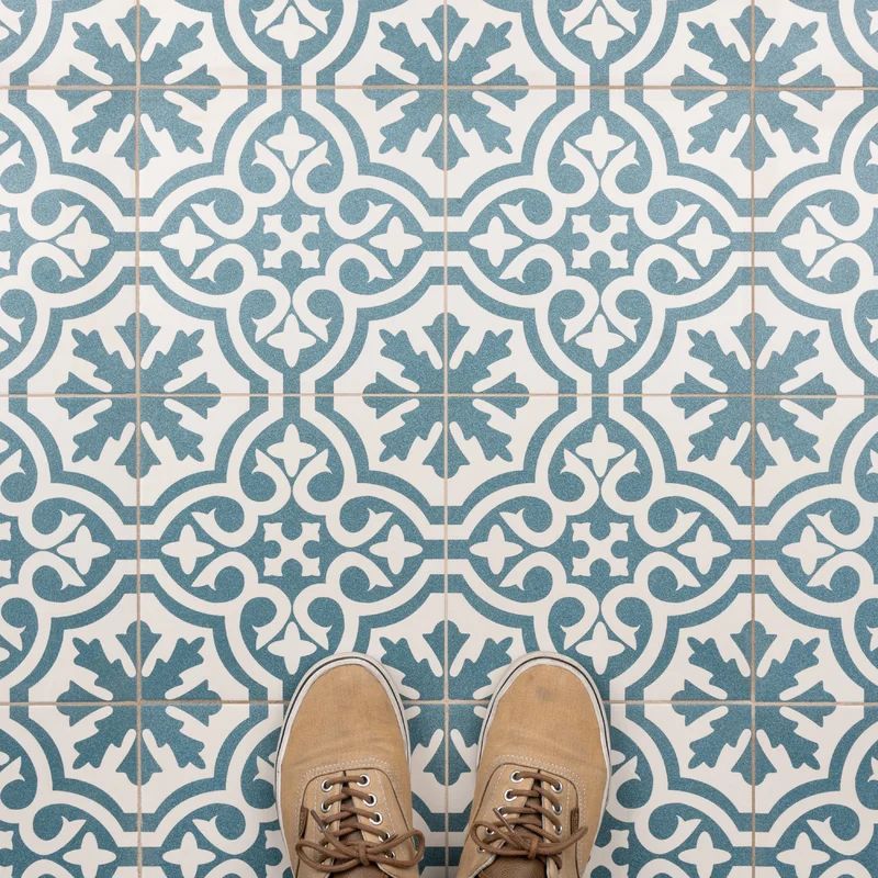 Alameda 18" x 18" Ceramic Patterned Wall & Floor Tile | Wayfair North America