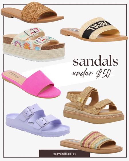 Sandals under $50 😍

#DSW

#LTKstyletip #LTKshoecrush #LTKfindsunder50