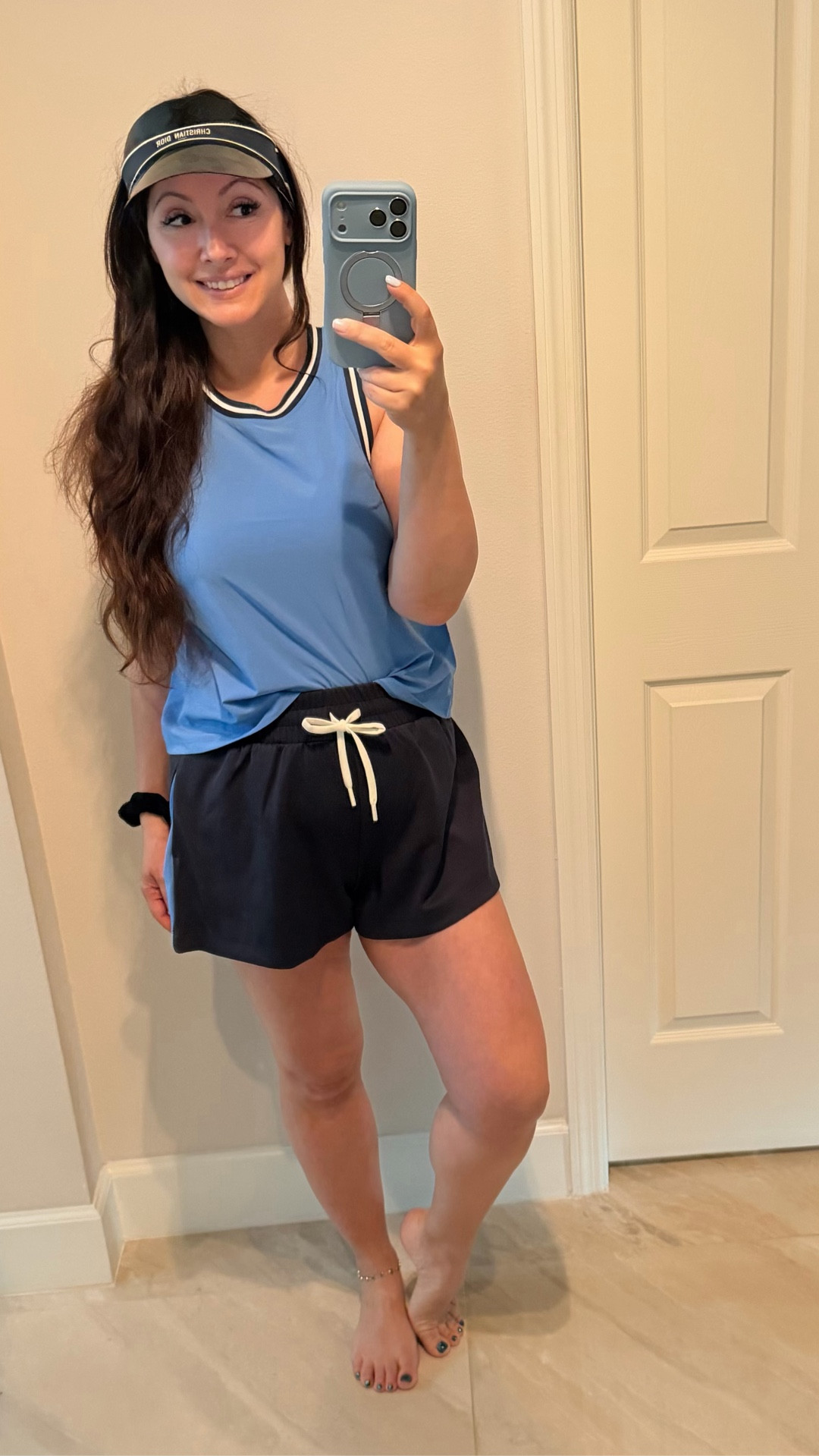 Headline: The Perfect Spring 3-Piece Set!
I am absolutely obsessed with this 3-piece set from Target! It's the perfect mix of comfort and style for the upcoming spring season.
The shorts are a dream! It's so hard to find the right length, but these are just perfect. Plus, they're high-waisted, sitting perfectly above the belly button.
The undershirt is super thin and comfortable, and it matches the accent color of the shorts beautifully.
Finally, the cropped sweatshirt completes the look. It's the perfect length, hitting right at the top of the shorts, and the colors are just gorgeous.
I can't wait to wear this more as the weather warms up! Click the link in my bio to shop this look!
#TargetStyle #SpringFashion #3PieceSet #LoungeWear #TargetFinds #SpringOutfits #OOTD #ComfortableStyle #LoungeSet

#LTKmomlife #LTKOver40 #LTKdayinmylife