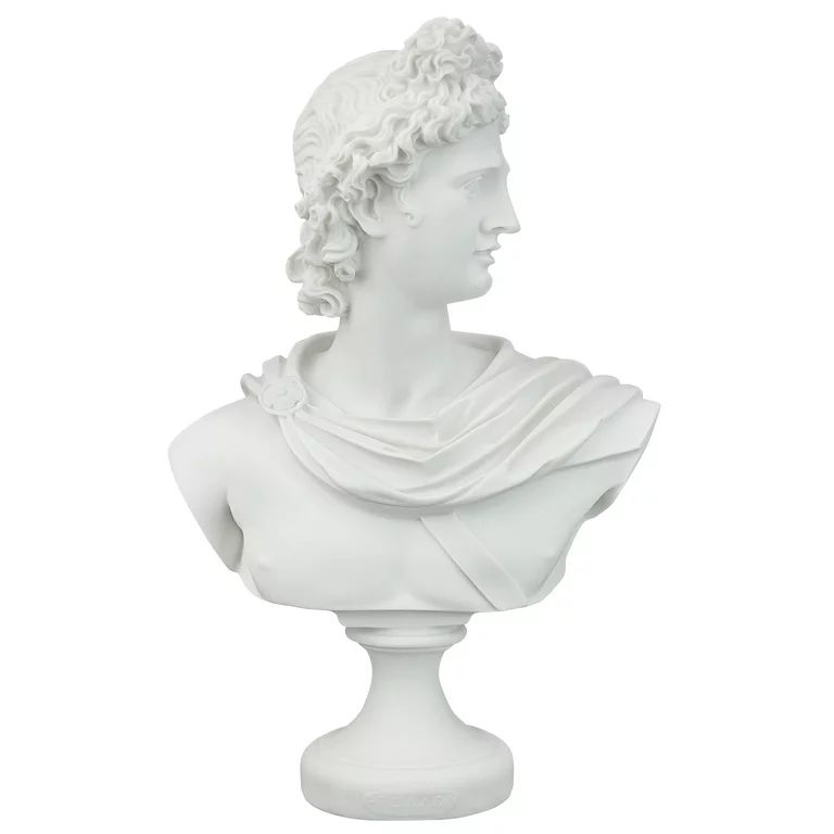 Design Toscano Apollo Belvedere, c. 350-325 BC: Bonded Marble Resin Bust | Walmart (US)