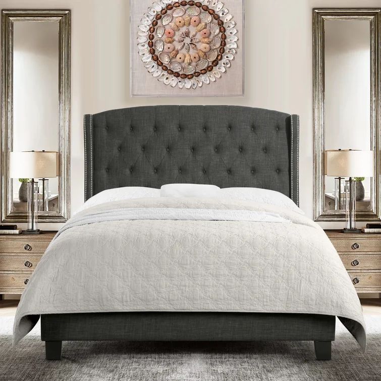Tufted Upholstered Standard Bed | Wayfair North America