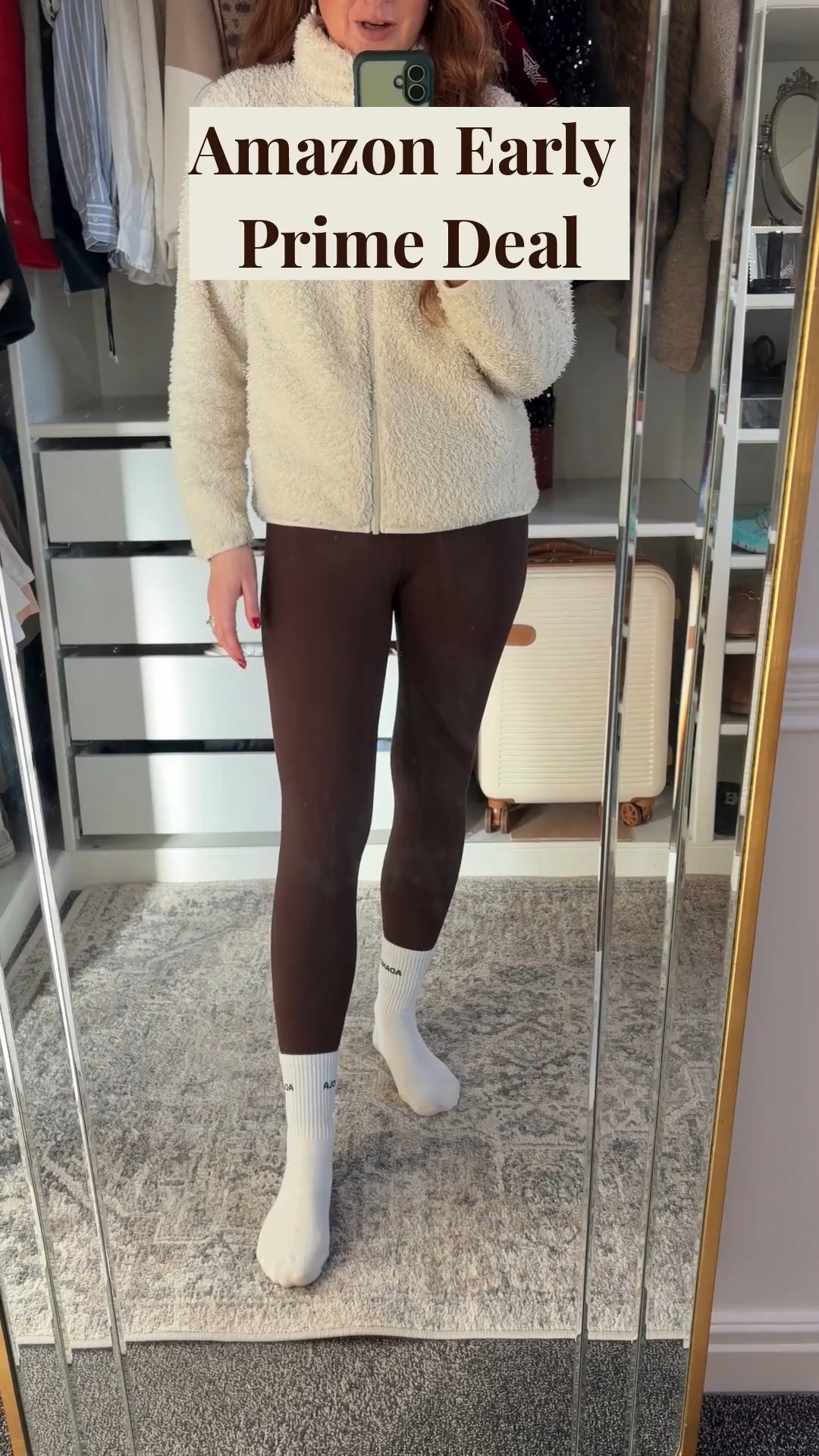 Amazon Prime Day is right around the corner and my most worn fleece lined leggings are an early prime day deal! Shop them before they sell out 🍂🤎 amazon prime day, amazon uk, amazon prime 

 #LTKuk #LTKautumn #LTKsale