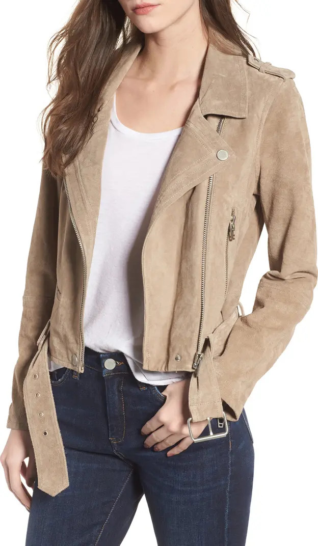 Suede Moto Jacket | Nordstrom