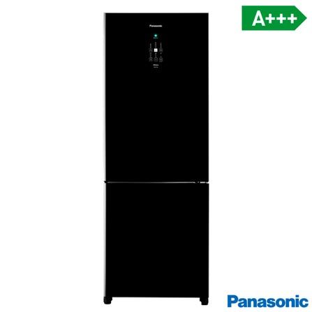 Refrigerador Bottom Freezer Inverter Panasonic de 02 Portas Frost Free com 480 Litros Preto - NR-... | Fastshop (BR)