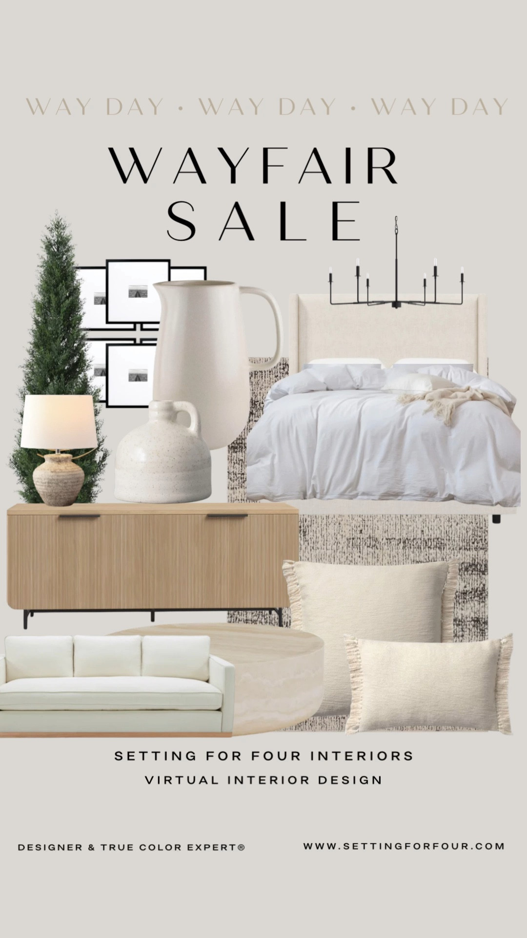 Wayday Wayfair Sale! Up to 80% off! Here are my designer picks!!
Upholstered bed, sofa, Tilly, Hanson, are rug, sideboard, chandelier, pendant, bedroom, living room, faux cedar tree, accent pillows, duvet cover, bedding, art frames, home decor, pitcher, table lamp, coffee table, wood marble, beige, black, neutral, organic modern, transitional, minimalist, traditional, farmhouse, #LTKFindsUnder50

#LTKmomlife #LTKSaleAlert #LTKHome