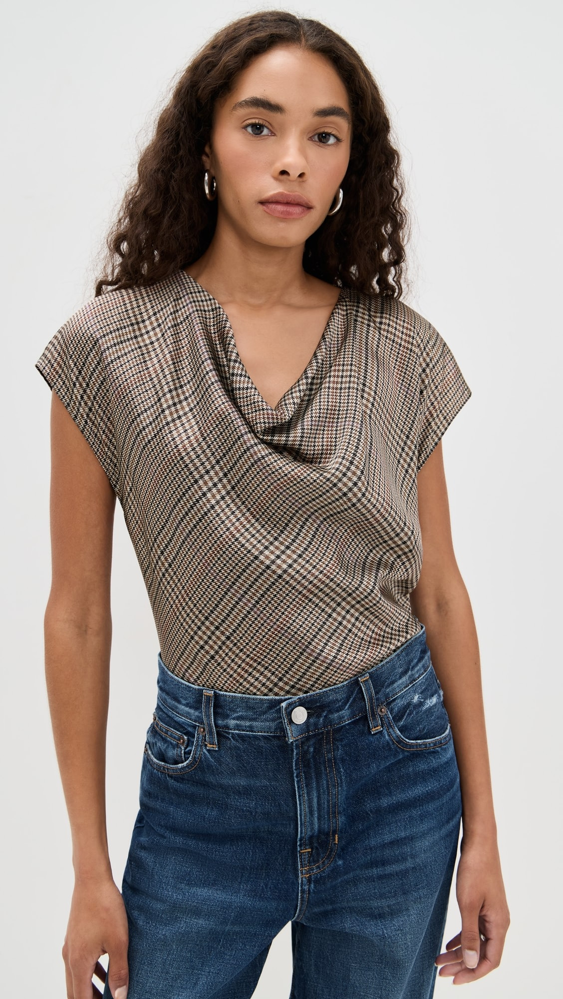 Pressed Plaid Blouse | Shopbop
