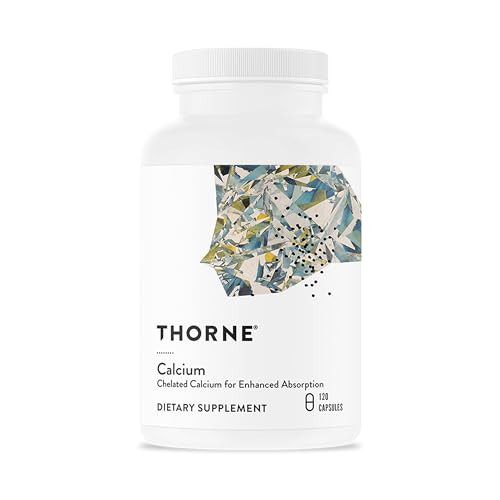 THORNE - Calcium - (Formerly DiCalcium Malate) - Chelated Calcium for Enhanced Absorption with DimaCal for Bone Density Support* - 120 Capsules | Amazon (US)