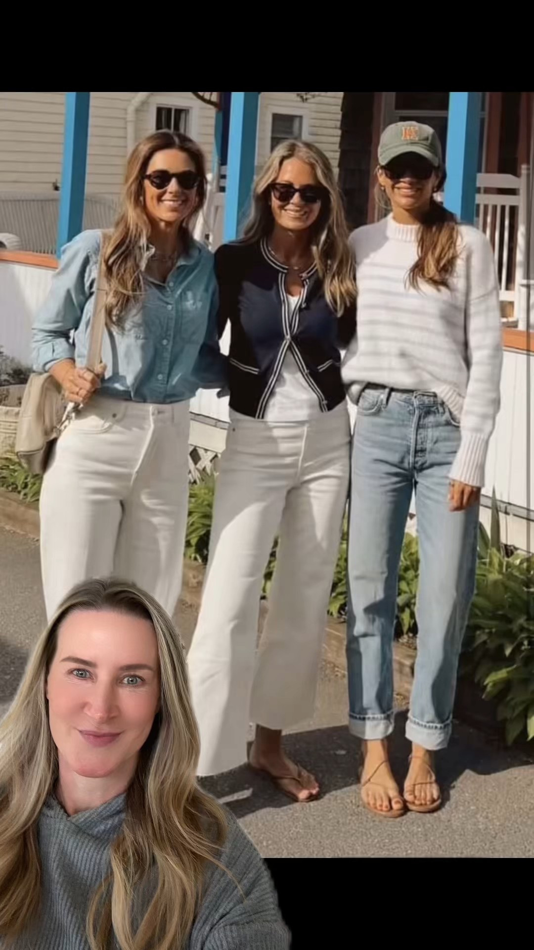 Former Southern Charm stars Naomie Olindo, Cameran Eubanks, and Chelsea Meissner just served up the ultimate girls’ trip style inspo—and fans are obsessed.

Naomie kept it cozy-chic in a cashmere striped crewneck sweater, her go-to denim, and strappy flat sandals, then wowed in a floral printed maxi dress. Chelsea nailed casual cool in a chambray shirt and crisp white barrel-leg jeans. Cameran brought the island vibes in a blue-and-white cardigan paired with classic white denim.

Their looks are perfect for your next vacation or weekend getaway—scroll to shop their outfits and get the look for less!

#SouthernCharmStyle #GirlsTripFashion #NaomieOlindoStyle #CameranEubanks #ChelseaMeissner #CelebrityOutfits #VacationStyle #CoastalGrandmotherVibes #LookForLess #WhatToWear 

#LTKStyleTip