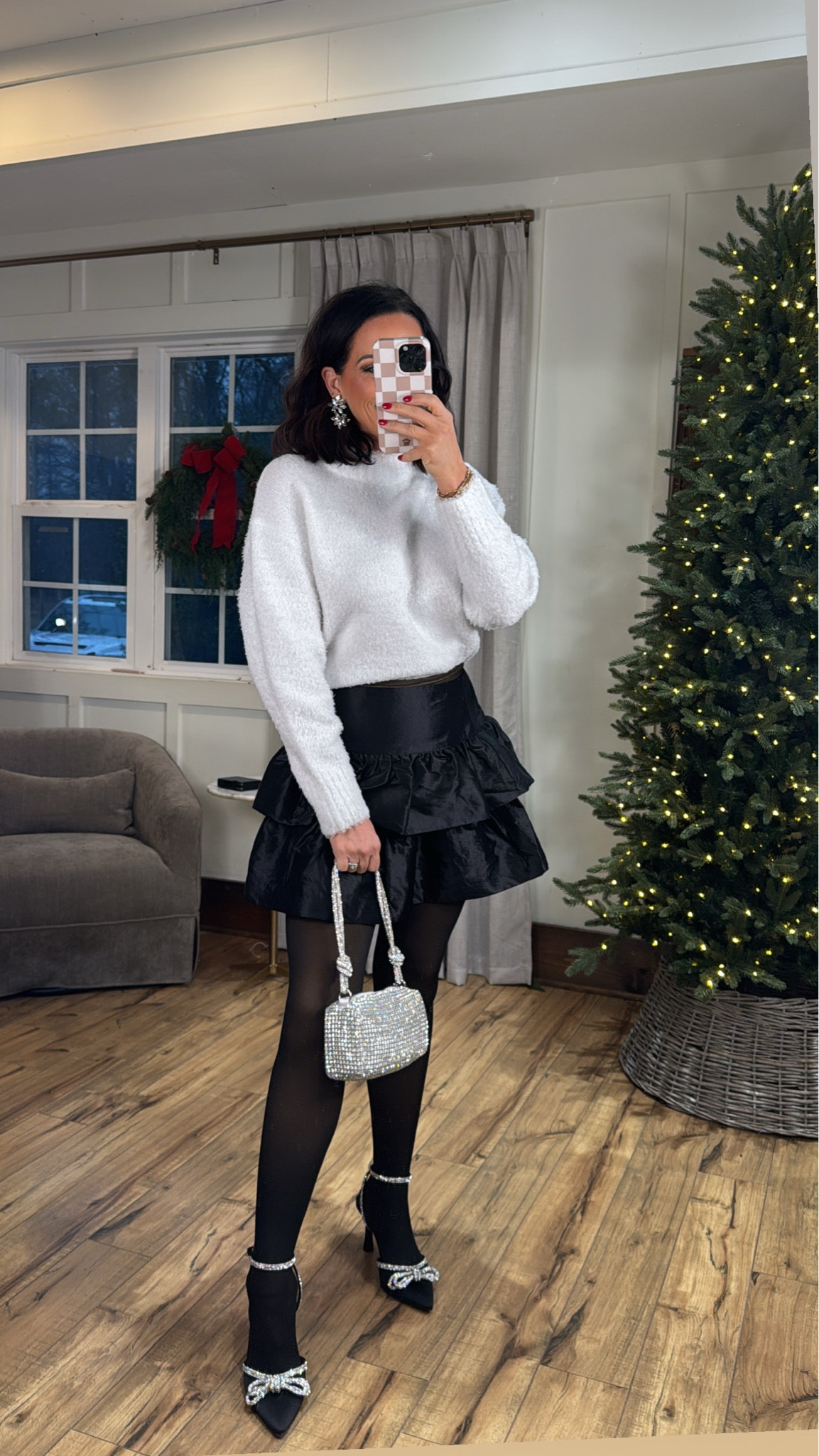 Walmart Christmas or New Year’s Eve party outfit inspo all from Walmart 🎄 Aprilwilks VintagePickin Walmart fashion finds viral Walmart Christmas outfit Christmas party outfit women’s New Year’s Eve party outfit #walmartpartner #walmartfashion #commissionedlinks 

#LTKHoliday #LTKFindsUnder50 #LTKSeasonal