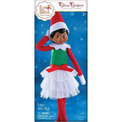 The Elf on the Shelf Claus Couture Merry Mistletoe Party Dress (Elf Not Included), Ages 3+ | Target