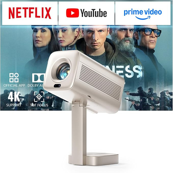[Officially-Licensed APP & DoIby Audio] Mini Projector with WiFi and Bluetooth, VOPLLS 1500 ANSI ... | Amazon (US)