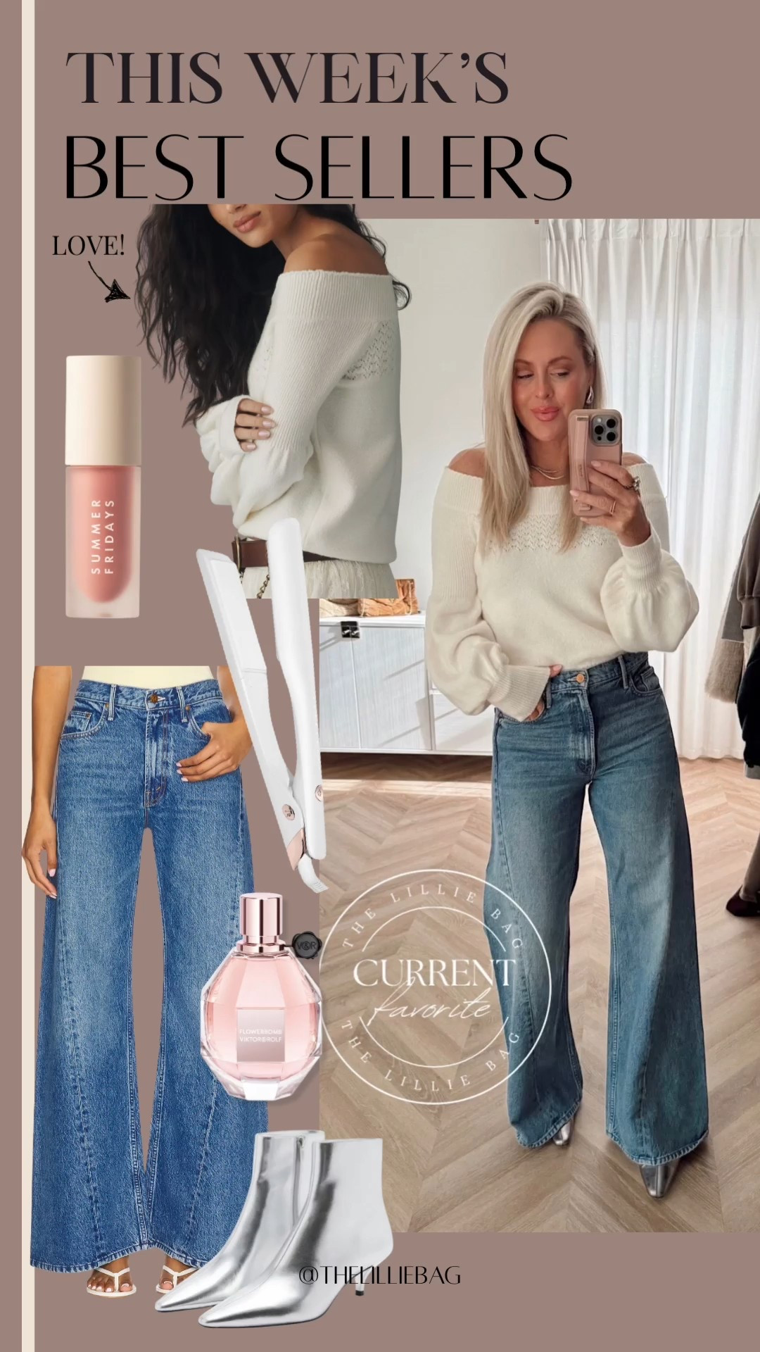 Most loved sweater and jeans! OOTD🤍 

Winter outfit. Jeans. Date night. Denim. 

#LTKSeasonal #LTKootd