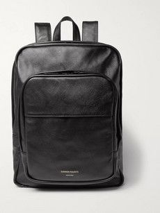 Common Projects - Cross-grain Leather Backpack - black | Mr Porter US
