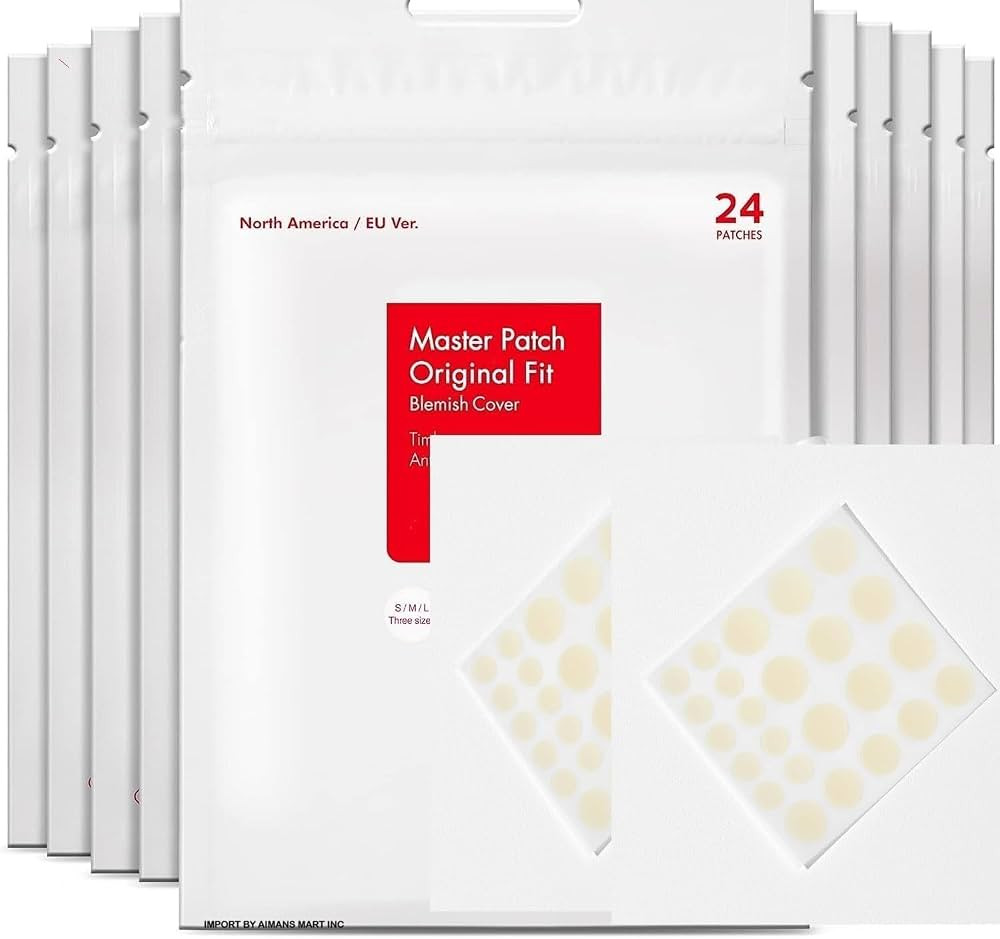 Master Patch Original Fit_Blemish cover 2 Pack 48 Patches (Three different sizes 1 + 1(Korean Cos... | Amazon (CA)