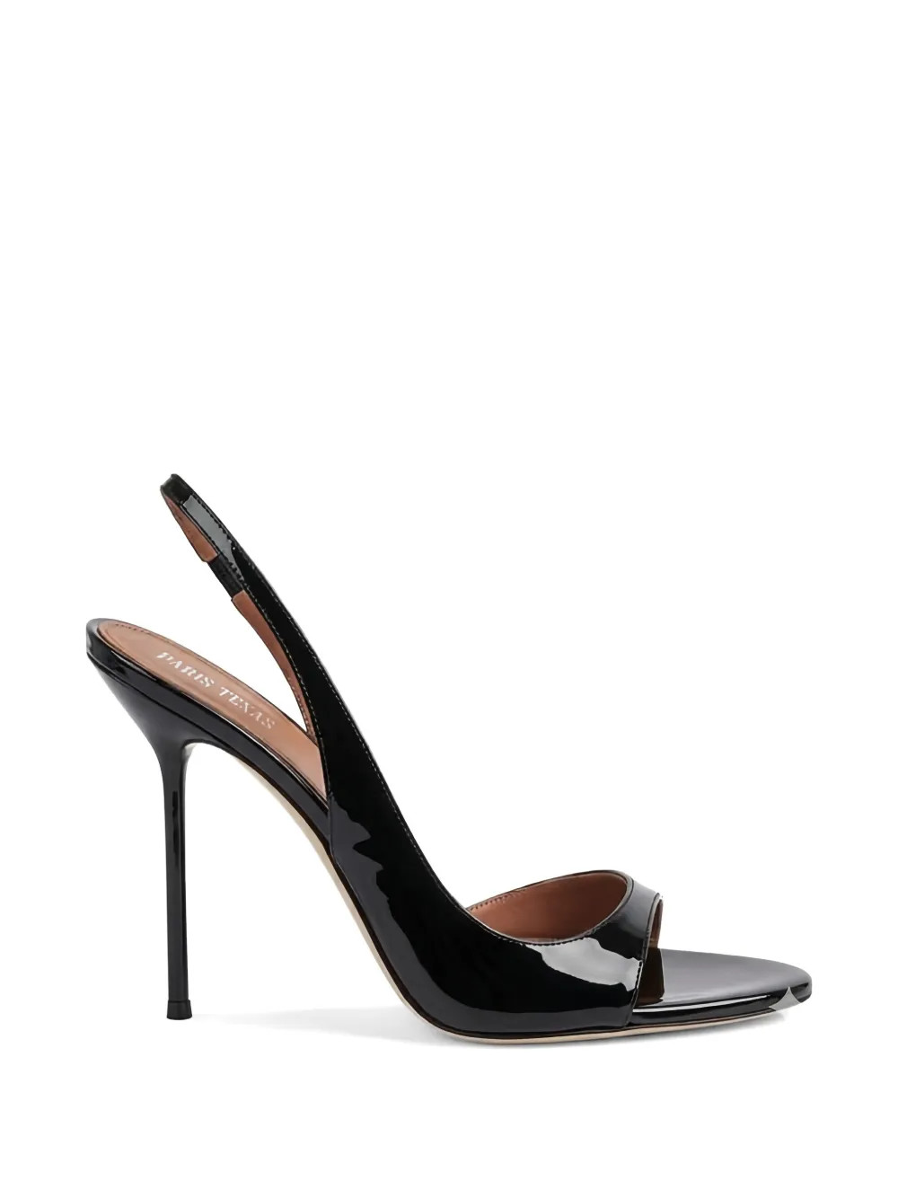 Paris Texas Slingback open-toe Pumps | Black | FARFETCH PT | Farfetch Global
