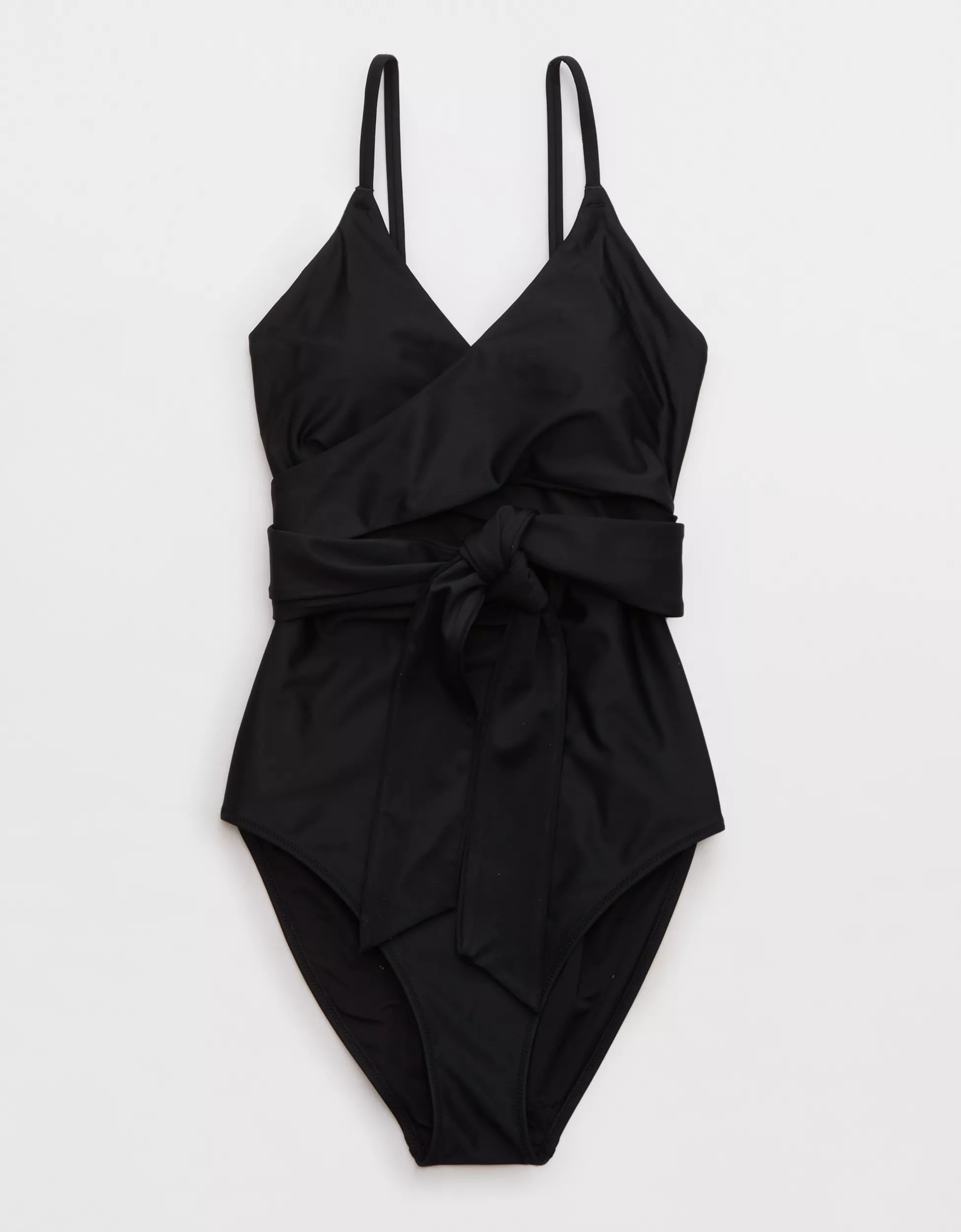 Aerie Wrap Full Coverage One Piece Swimsuit | Aerie