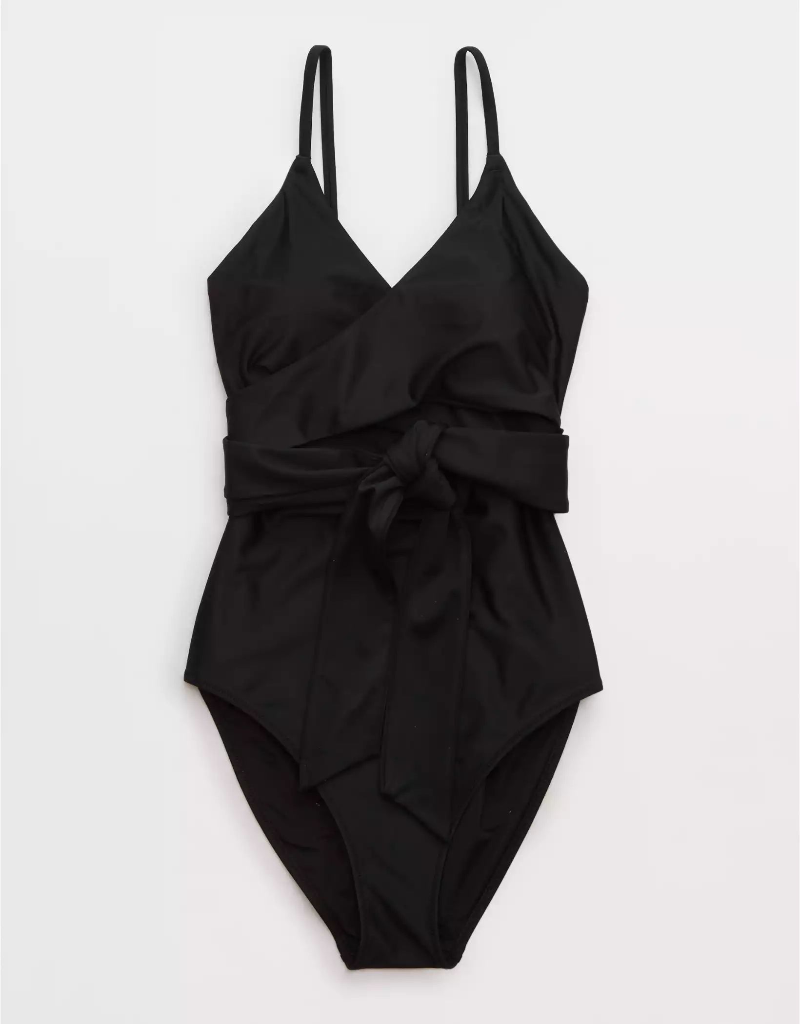 Aerie Wrap Full Coverage One Piece Swimsuit | Aerie