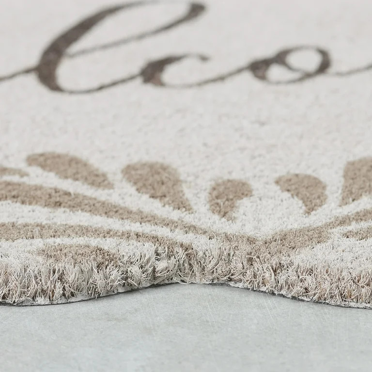 My Texas House Taupe Welcome Outdoor Coir Doormat, 18" x 30" | Walmart (US)