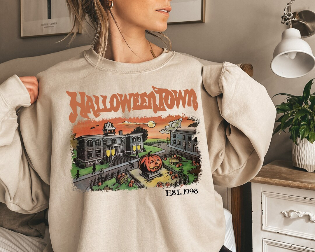 Halloweentown University Sweatshirt Halloween Town - Etsy | Etsy (US)