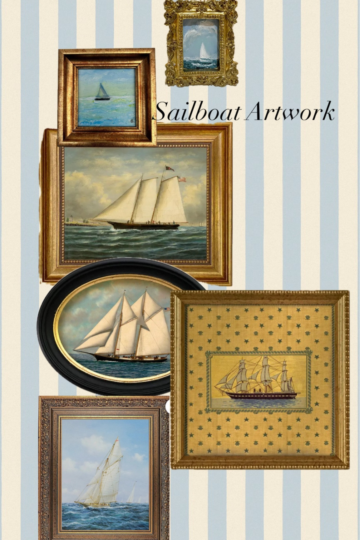 Sailboat artwork 🖼️ 

#LTKSeasonal #LTKHome