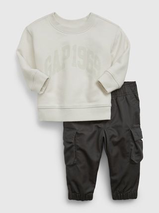 Baby Logo Cargo Outfit Set | Gap (US)
